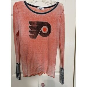 Touch Women's Flyers Thermal Long sleeve Shirt Orange Size Medium